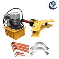 Máquina dobladora manual de barras colectoras de 90 grados de un solo paso para la fabricación de armarios de distribución en Vietnam, EAU, México y Chile