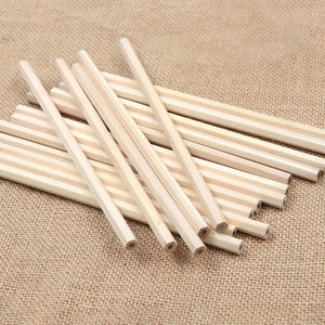 Crayon en bois naturel de 7 pouces avec logo personnalisé, mine 2B, pour écrire et dessiner - Product Image 4