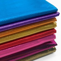 Nouveautés Tissu tricoté élastique en nylon ripstop holographique à paillettes avec élasthanne pour maillots de bain, robes de plage et vêtements de gymnastique