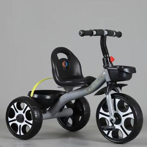 Triciclo de pedales para niños al por mayor de fábrica para niños de 2 a 5 años. Bicicleta infantil de tres ruedas con pedales antideslizantes. - Product Image 4