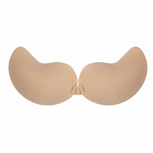 Soutien-gorge adhésif invisible en silicone sans dos, rembourrage pour le buste, soutien-gorge releveur de poitrine, respirant, sans couture, écologique, adhésif, ouverture frontale, mariage, fête - Product Image 3