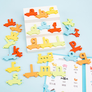 ของเล่นไม้สำหรับเด็ก<span class=keywords><strong>ป</strong></span>ฐมวัย26ตัวอักษรฝึกสะกดคำเสริมสร้างความรู้ความเข้าใจ<span class=keywords><strong>ป</strong></span>ริศนาต่อความรู้ความเข้าใจสำหรับเด็กเพื่อการศึกษา - Product Image 3
