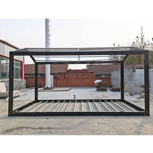 Casa Prefabbricata Trasformabile <span class=keywords><strong>Akay</strong></span> in Container da 40 Piedi con Tetto a Spiovente, Dimensioni 20 Piedi per Uso Ufficio, Realizzata in Pannelli Sandwich d'Acciaio - Product Image 3