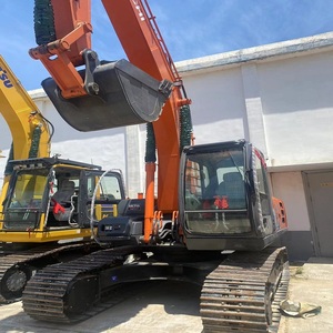 Excavadora de cadenas hidráulica original Hitachi ZX200 de 20 toneladas, usada, de alta calidad y pocas horas de uso, a precio de fabricante, en venta. - Product Image 2