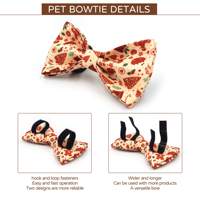 Nœud Papillon pour Chien à Motifs Multiples, Respirant et Élégant, Accessoire pour Animal de Compagnie, Accessoires de Costume pour Photos de Vacances, Faible MOQ