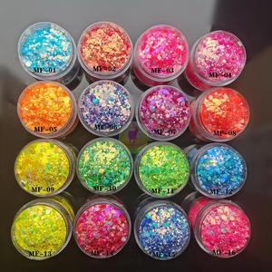 Oferta Especial: Lentejuelas Holográficas Plateadas en Forma de Estrella para Decoración de Uñas de Año Nuevo, Confeti DIY - Product Image 2