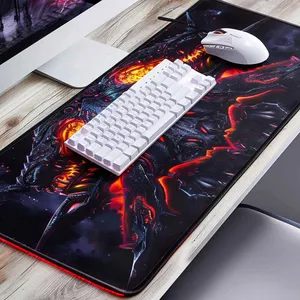 Sublimation Rubber Gaming Keyboard Mat Mousepads Extended Waterproof Computer Gaming Mouse Pad Custom