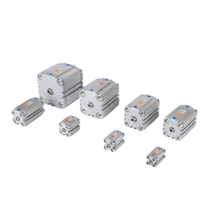 Petits cylindres pneumatiques compacts en aluminium ADVU, pièces pneumatiques de qualité supérieure - Product Image 4