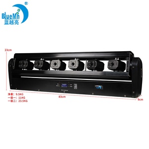 Bluemoon 6-Eye RGBW Laser Moving Head Light <strong>with</strong> DMX512/Sound-Activated <strong>Control</strong> IP33 Rated for DJ Disco Club Lighting - Product Image 3