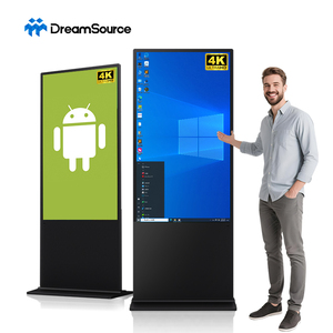 Напольный сенсорный LCD-дисплей для <span class=keywords><strong>Digital</strong></span> Signage с поддержкой анимации, Android/Windows, Wi-Fi, индивидуальный размер - Product Image 1