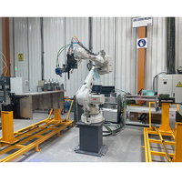 Machine de soudage laser robotisée 6000W 6 axes, robot de soudage laser à fibre automatique pour tôles métalliques, système de soudage en acier inoxydable