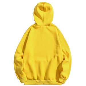 Pull décontracté surdimensionné à manches longues pour homme avec cordon de serrage, imprimé en sérigraphie, en tissu polaire respirant polyester/coton pour l'automne - Product Image 4