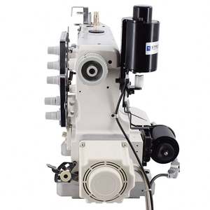 Machine à coudre automatique à entraînement direct haute vitesse, bras cylindrique, interlock, électrique-mécanique, pour vêtements et tissus, moteur essentiel - Product Image 4