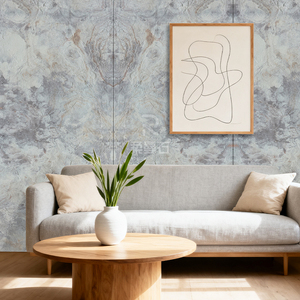 Revêtement mural en pierre mince MCM haute résistance - Moderne, léger, pour salle de bain, cuisine et salle à manger, murs et sols, pierre de roche, gris Vénus - Product Image 6