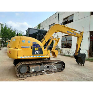 Excavadora Komatsu de 7 toneladas, miniexcavadora de orugas usada, Komatsu de baja hora, PC70, PC75, Pc70, Pc78, a la venta - Product Image 1