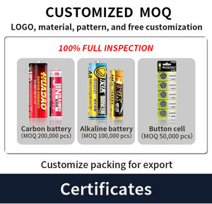 Batterie au carbone 9V de haute qualité, fournisseur d'usine en Chine, vente en gros, marque OEM - Product Image 5
