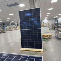 Panneau Solaire Bifacial 630W 640W 650W en Gros, Module Photovoltaïque Topcon Double Verre pour Utilisation Extérieure en Agriculture et Commerciale
