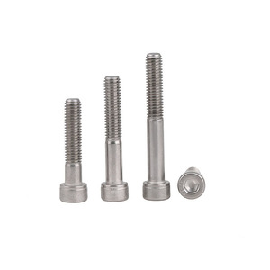 304 thép không gỉ m3/M4/M5/m6/m8 tốt chủ đề nửa răng vít với hình lục giác nửa chủ đề hình trụ đầu cốc hệ thống mét - Product Image 4