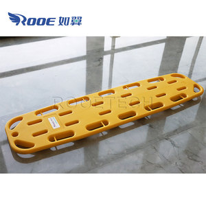 Primo soccorso giallo un pezzo HDPE bordo <span class=keywords><strong>spinale</strong></span> in plastica per il salvataggio in acqua bambino pediatrico - Product Image 2