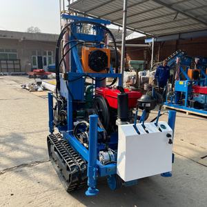 Impianto di Perforazione Idraulico Cingolato Completamente Automatico per Pozzi d'Acqua, Trivella, Attrezzatura per Pozzi Domestici, Profondità 150/200 Metri - Product Image 5