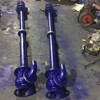 Pompe d'aspiration de sable de rivière YZ, pompe de dragage verticale, pompe à boue submersible, système de traitement des eaux industrielles et minières, OEM lourd