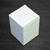 Emballage en carton pliable en carton ondulé impression de boîte d'expédition avec étiquette personnalisée