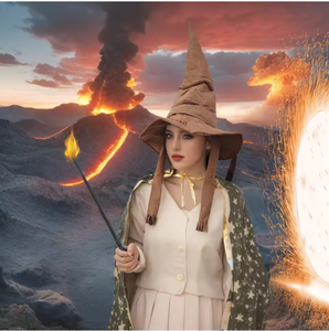 Chapeaux de sorcière d'Halloween <span class=keywords><strong>Harry</strong></span> Brown <span class=keywords><strong>Chapeau</strong></span> d'habillage d'Halloween et de Noël - Product Image 2