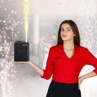 Nouvelles tendances, télécommande, fontaine 350w, mini machine à étincelles de 3 mètres pour les fêtes, les mariages et les événements