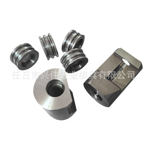 Rodillos de carburo cementado de tungsteno-cobalto hechos a medida para el plegado de placas - Product Image 4