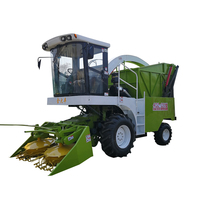 Fabrication Prix moins cher petite récolteuse de fourrage pour maïs Moissonneuse-batteuse d'ensilage de maïs automotrice