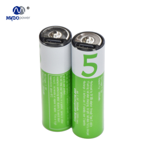 Batería Digital de Iones de Litio Cilíndrica Recargable por USB <span class=keywords><strong>AA</strong></span> 1.5V 2800mWh - Venta al por Mayor del Fabricante para Juguetes Electrónicos - Product Image 2