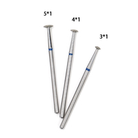 Fraise à ongles en diamant pour manucure européenne, disques plats UFO, pour callosités, fraises en diamant pour cuticules, fraises électriques pour lime à ongles