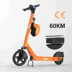 YIMI EU Standard Shared Scooter E-Mark Certified Lights 4G IoT Swappable Battery Front Hydraulic Fork Modular Design YIMI Plus 2 - Product Image 2