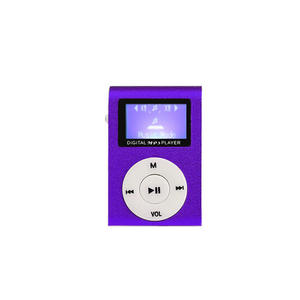 Factory Portable Aluminum Clip Mini MP3 Player LCD Screen TF <b>Card</b> Slot Voice Recorder 8 Colors Student Running Music Player - Product Image 3