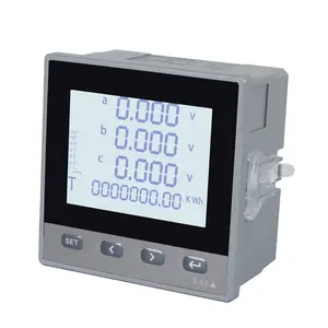 3 Phase Panel Mounted Multifunction Energy Meter Electric Smart Meter In Monitoring System