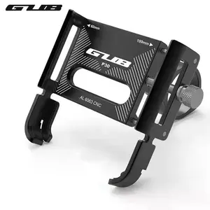 GUB Bike Phone Holder P30 Alumínio Para 3.5 "a 7.5" Polegada Multi-ângulo Rotatable Solid Bike Phone Holder Ciclo Acessórios