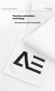 <span class=keywords><strong>Serviette</strong></span> de sport en microfibre avec logo personnalisé, brodée avec HOOK & LOOP, pour le football américain - Product Image 3