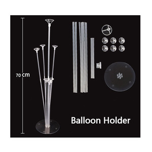 Balloon holder Wedding Party Decoration Backdrop Decor Plastic Balloon Table Stand Kits Set with Stick Holder for Decoration