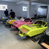 2025 nouveauté 15KW mini kart électrique bateau aller kart bateau/jet chariot bateau à vendre