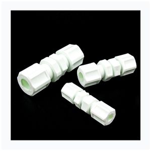 Alta presión 1/4 \ "5/16 \" Pulgadas Junta de plástico PP Unión de mamparo Accesorios de tubería - Product Image 4