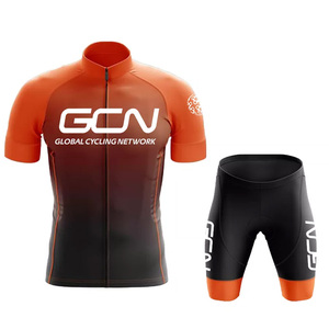 プロ仕様サイクリングウェアキット ロードバイクジャージ メンズ用 3XL 9Dジェルパッド付き - Product Image 2