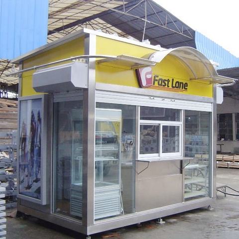 Hig Quality Outdoor City Furniture Kiosk Booth for Retail