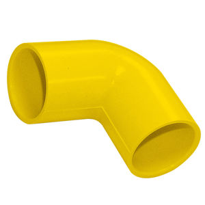 Raccords coudés en PVC jaune ignifuges pour l'installation de câbles électriques, conformes à la norme BS EN 50086 2 1 16 50mm - Product Image 4