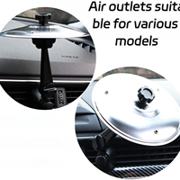 Cymbale de voiture neuve pour grille d'aération : Améliorez votre conduite, installation facile et robuste, convient à tous les véhicules