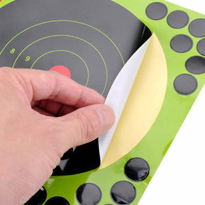 เป้ากระดาษยิงธนูแบบมีกาวในตัวสำหรับขายส่ง พร้อมวัสดุขนพลาสติกสำหรับสติ๊กเกอร์สนามยิงปืน - Product Image 4