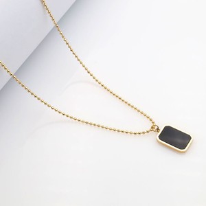 European American Style Geometric Necklace Zinc Alloy Clavicle Chain For Women Fashionable Sweater Chain Gift Jewelry - Product Image 5