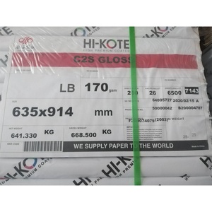 Papel <span class=keywords><strong>de</strong></span> Arte Comercial <span class=keywords><strong>de</strong></span> Alta Gama Hi-kote Nevia, 90-300gsm, C1s C2s, Acabado Brillante/Mate, Revestimiento <span class=keywords><strong>de</strong></span> Doble Cara, Anti-Rizado, 100% Virgen - Product Image 1