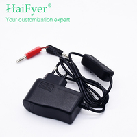 5V-24V 0.5A-3A ab tak AC DC güç kaynağı adaptörü anahtarı ve muz fiş konnektörü PC malzeme için LED ışık 9V çıkış