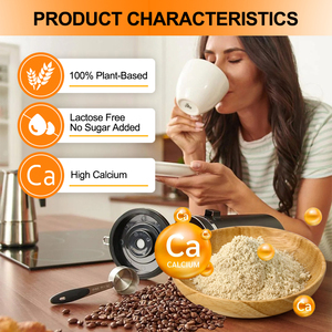 AMULYN Supply GMFO13A High Calcium Hydrolysis Enzymolysis Instant Oat <strong>Milk</strong> <strong>Powder</strong> for Coffee - Product Image 3