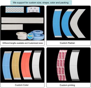 Nastro <span class=keywords><strong>biadesivo</strong></span> colla parrucca frontale in pizzo colla per Extension per capelli Toupee <span class=keywords><strong>Super</strong></span> capelli blu nastro adesivo - Product Image 5